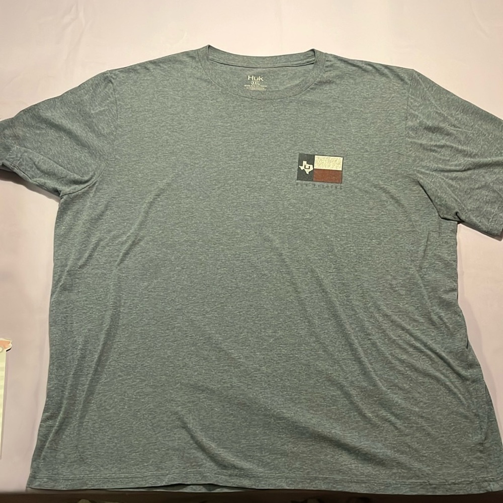 Huk tee with Texas flag
